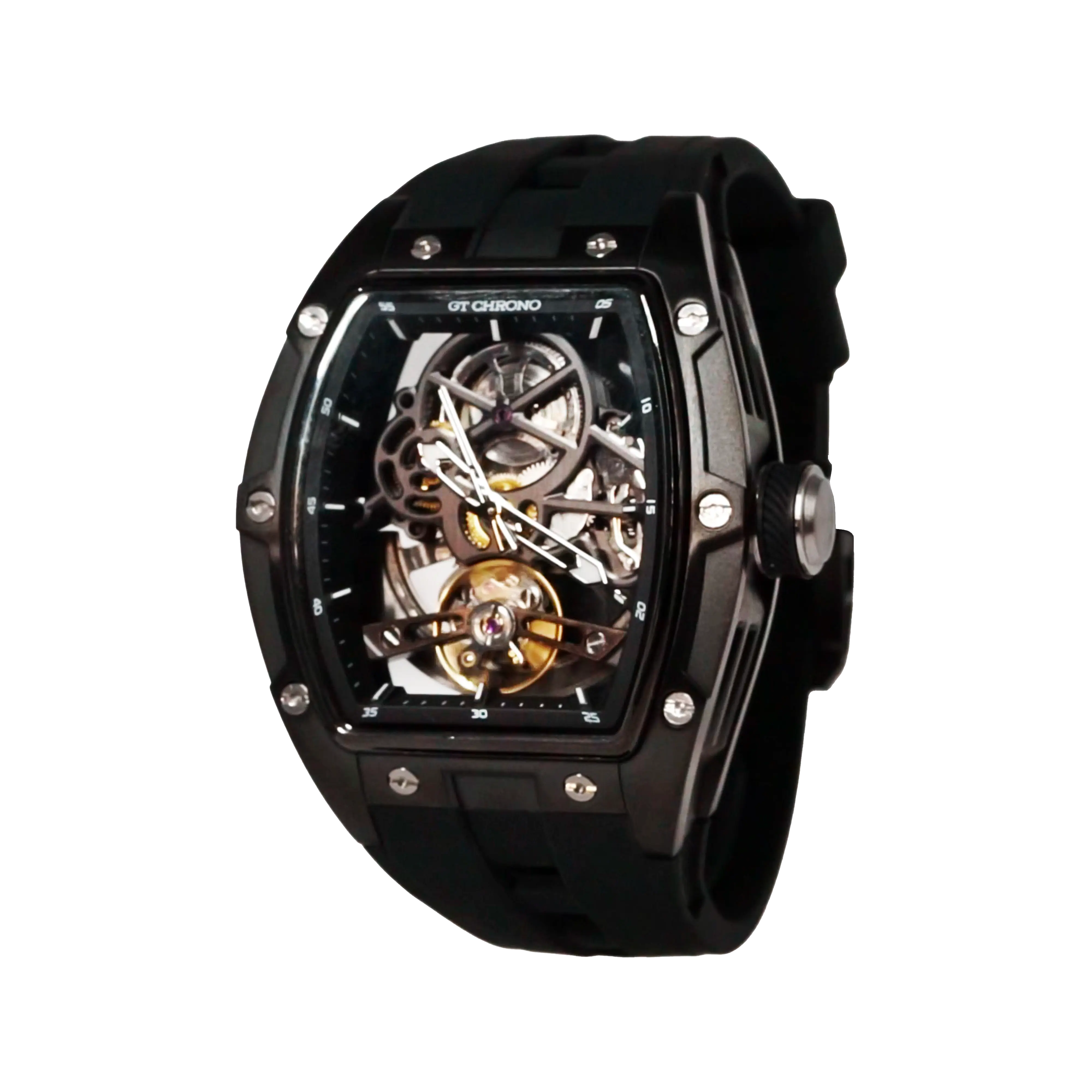 GT-01 Skeleton Watch - Black