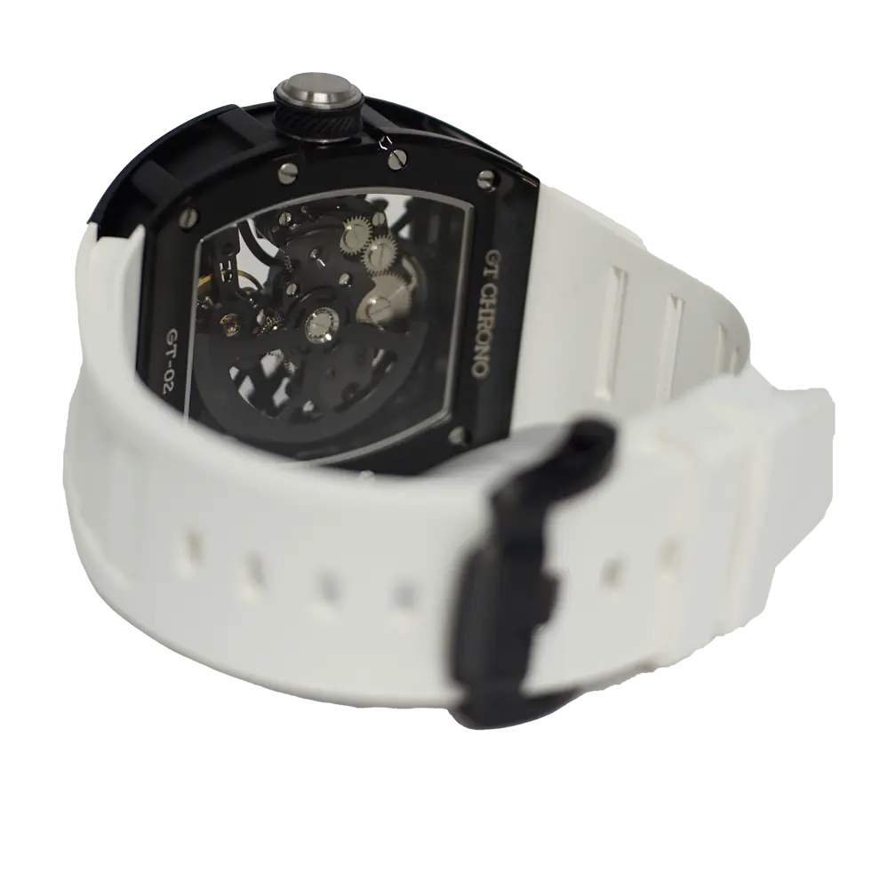 GT-02 Skeleton Space Watch - Black