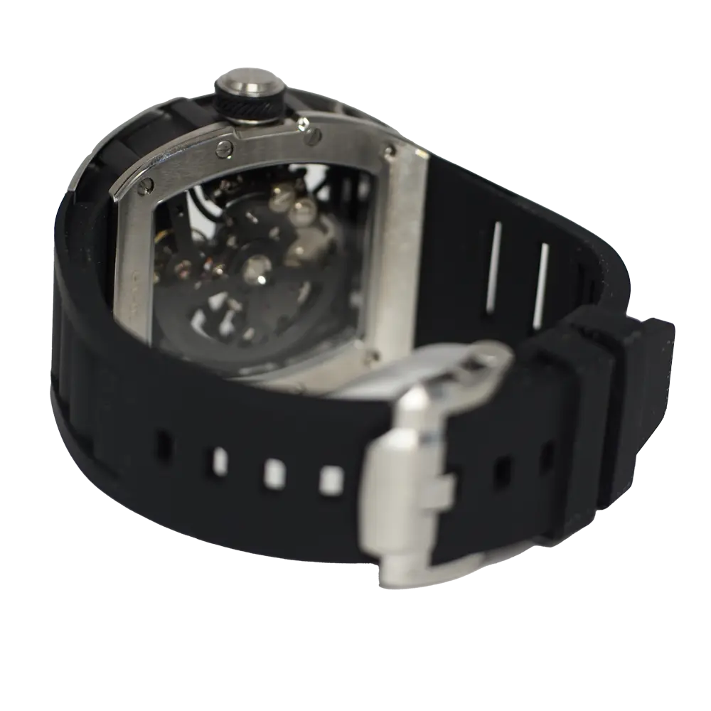 GT-02 Skeleton Space Watch - Silver