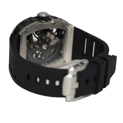 GT-02 Skeleton Space Watch - Silver